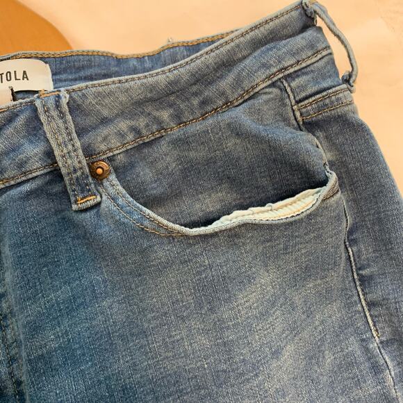 Pistola High Rise Skinny Jeans Medium Wash Size 32 - Picture 8 of 8